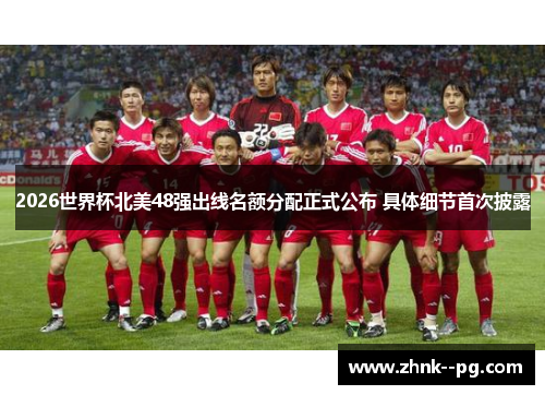 2026世界杯北美48强出线名额分配正式公布 具体细节首次披露 2026世界杯北美48强出线名额分配正式公布 具体细节首次披露